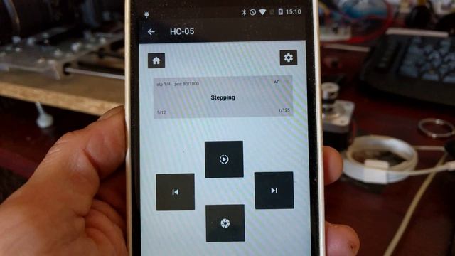 Bluetooth Android remote for camera slider смотреть онлайн