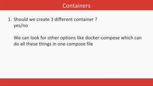 Application Setup using Docker containers #11 смотреть онлайн