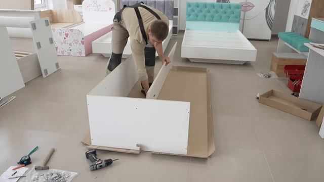 Сборка шкафа коллекции "Мемори" ШК-09, "Семья Мебелони" смотреть онлайн