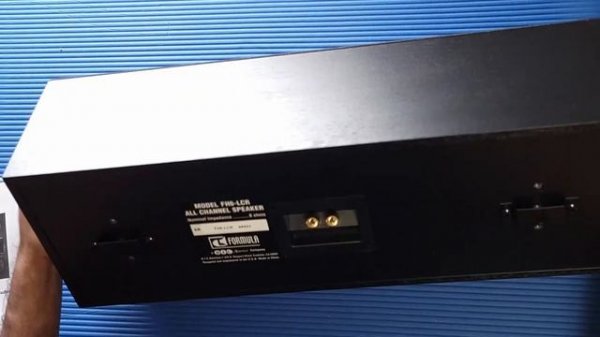 Crystal Clear Dialogues - Channel Speaker - BIC America FH6 LCR - Unboxing and Review