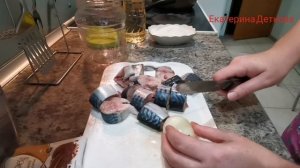 Малосольная СКУМБРИЯ! Слабосоленая скумбрия за 3 часа! Как засолить скумбрию!