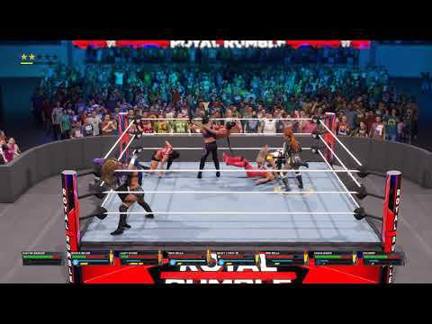WWE2K23 30-WOMAN ROYAL RUMBLE MATCH смотреть онлайн