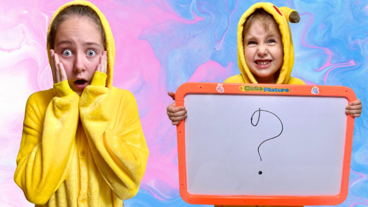 ПОЧУВСТВУЙ НА СПИНЕ, НАРИСУЙ НА ЛИСТЕ ЧЕЛЛЕНДЖ! Ангелишка Мышка против Саши Фишер. смотреть онлайн