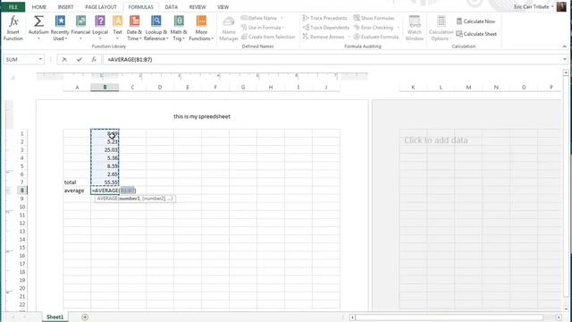 Microsoft Excel - Get the Average of a Column - Quick Tip #3 смотреть онлайн