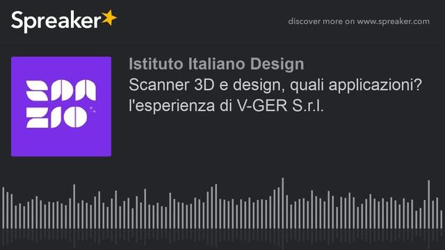Scanner 3D e design, quali applicazioni? l'esperienza di V-GER S.r.l. смотреть онлайн