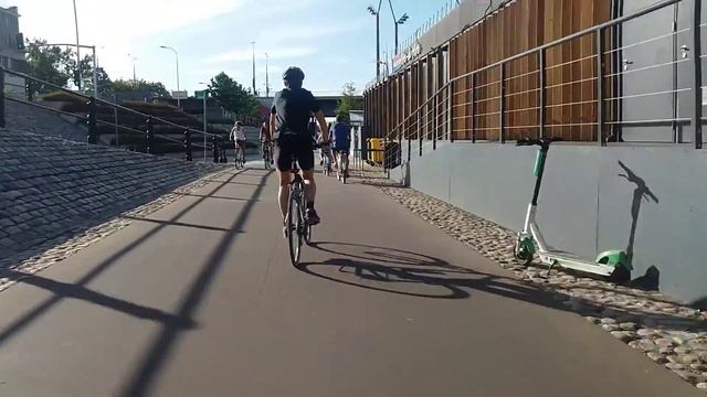Набережная Вислы в Варшаве (2ч)