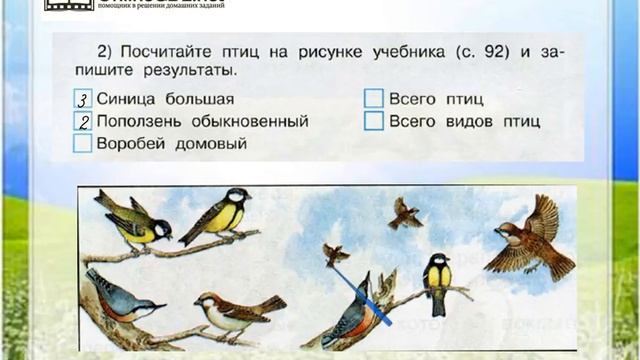 Задание 3 (2) Разнообразие животных - Окружающий мир 3 класс (Плешаков А.А.) 1 часть смотреть онлайн