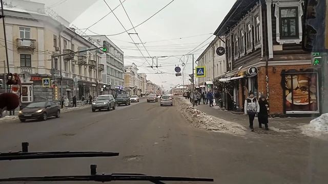 Город Ярославль 2024 год. Новое видео города Ярославль вид из окна АВТОБУСА. смотреть онлайн