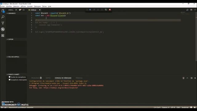 [Node Js] Créer son bot Discord #1 смотреть онлайн