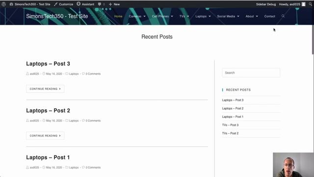 How to change sidebar position in Wordpress смотреть онлайн