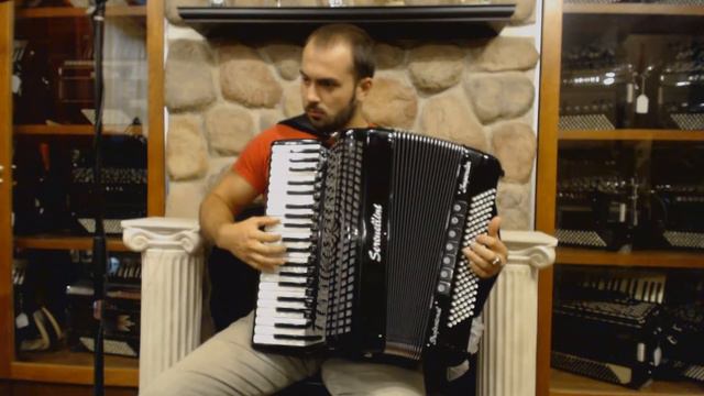 SERE415MH120BK - Black Serenellini 415 Piano Accordion LMMMH $7999 смотреть онлайн