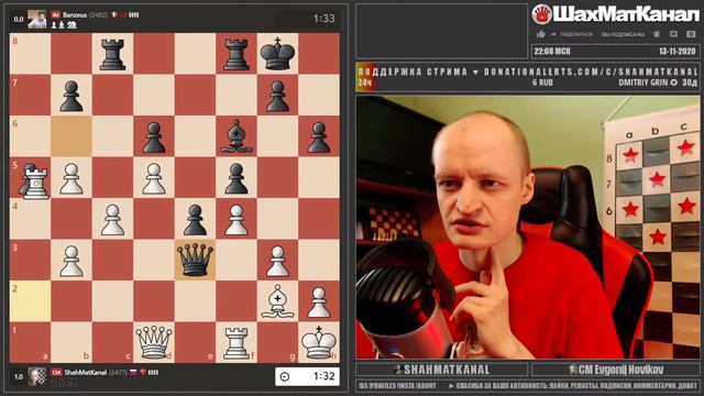 #1492 ПОКА ОН ЕСТ МОЮ ПЕШКУ Я ДОЛЖЕН СДЕЛАТЬ ГАДОСТЬ ШАХМАТЫ БЛИЦ смотреть онлайн