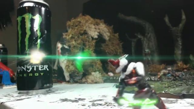 Excalibur Vs Monster (Warframe stop motion) смотреть онлайн