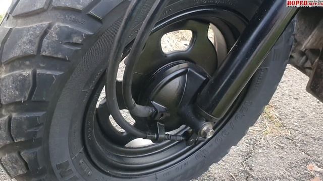 Honda Zoomer Af58 скутер з контейнера на великих колесах для бездоріжжя купить ціна Доставка + Тест смотреть онлайн