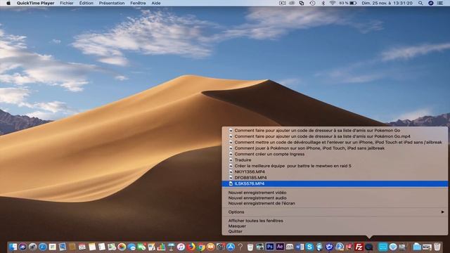 Comment effacer l'historique d'affichage quicktime player sur mac смотреть онлайн
