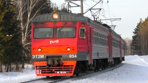 ЭТ2М-054 сообщением Мурзинка — Егоршино с приветливой бригадой