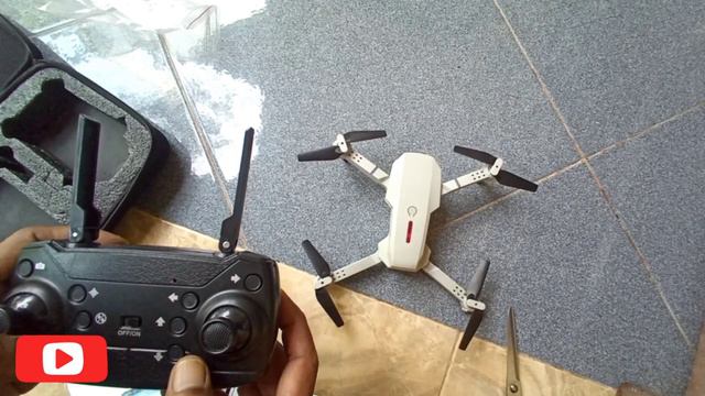 E88 drone 4K dual camera unboxing end tes terbang смотреть онлайн