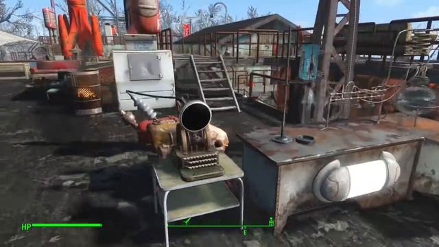 Fallout 4 - Red Rocket Truck Stop Tour/Build!!! (NO MODS) смотреть онлайн