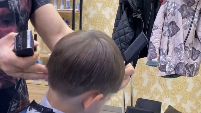 Мужская стрижка 454#haircut#детская стрижка смотреть онлайн
