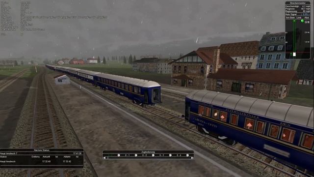 Microsoft Train Simulator Gameplay HD  -  Innsbruck-St. Anton  -  Mord Im Orientexpress Teil 2/2