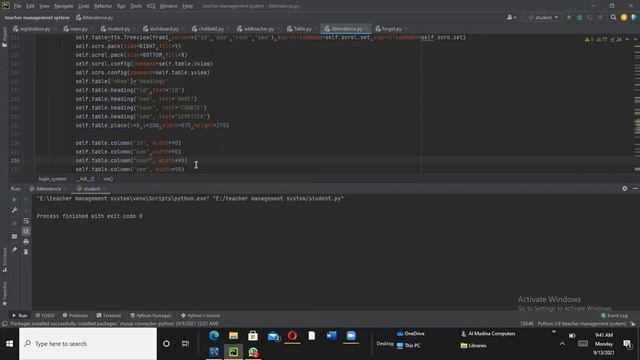 How to create table in graphical form using python //Tkinter смотреть онлайн