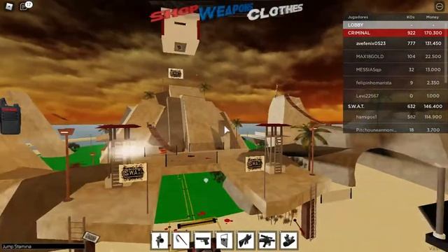 ROBLOX como ser mejor francotirador(criminal vs swat) смотреть онлайн