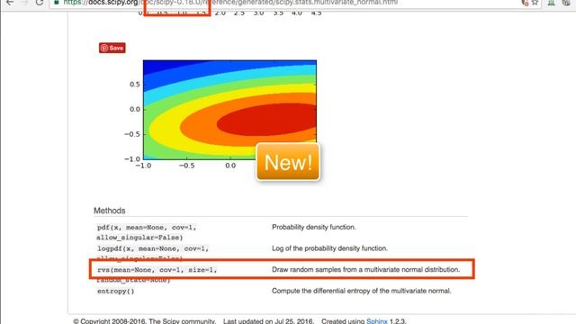 25. Sampling From a Gernal Multivariate Normal Using Scipy смотреть онлайн