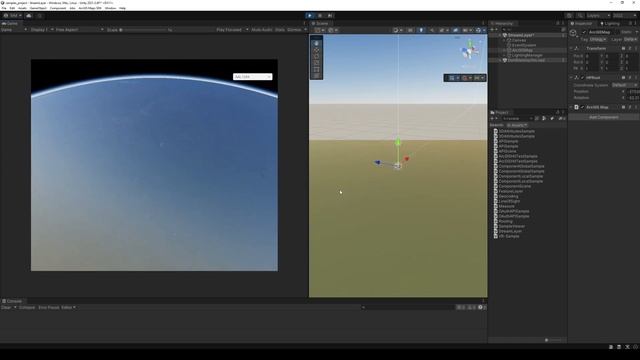 Testing "ArcGIS maps sdk Unity Samples" from github смотреть онлайн
