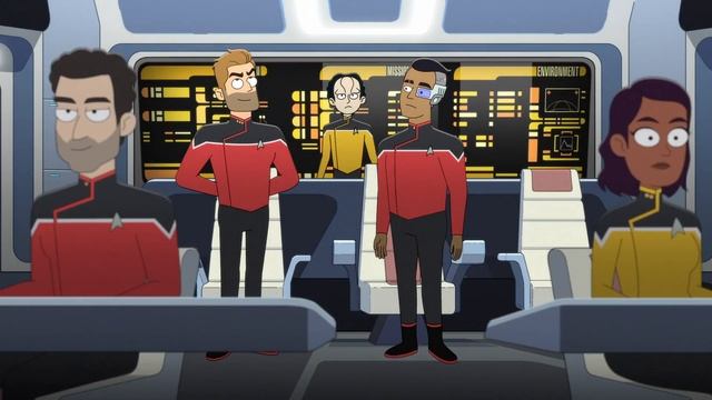 Rutherford On Bridge Simulation - Star Trek: Lower Decks 1x02 смотреть онлайн