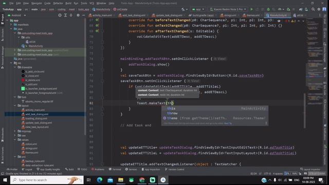 TODO/Note App - 2 | MVVM | Room DB | Design Loading Dialog and Validation | Android Studio Kotlin смотреть онлайн