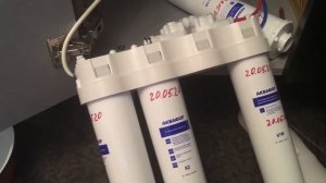 Замена фильтров на аквафор кристалл осмо 4