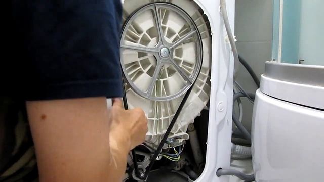 Candy smart touch растянут ремень. Замена ремня. смотреть онлайн