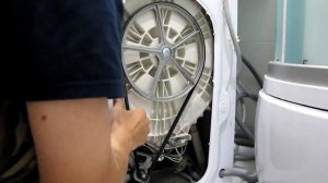 Candy smart touch растянут ремень. Замена ремня.