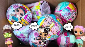 СКОЛЬКО ЛЕТ КУКЛАМ ЛОЛ ИЗ СТАРОЙ КОРОБКИ?😲🥳 Видео с куклами ЛОЛ СЮРПРИЗ распаковка Даринелка