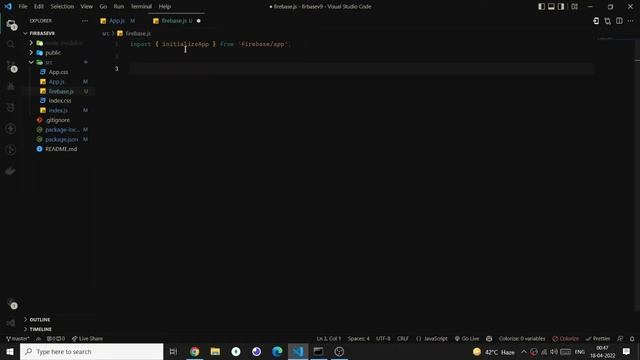 React and Firebase v9 Google authentication смотреть онлайн