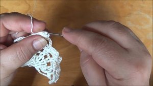 Вяжем крючком - болеро/салфетка. Часть 1