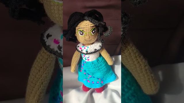 кукла ручной работы Мирабель, семейство Мадригаль (в наличии) #сюжеты #madrigal смотреть онлайн