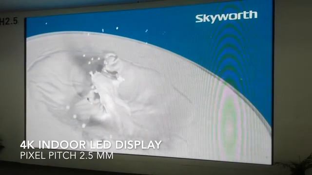 LED indoor display with 2.5 mm of Pixel Pitch смотреть онлайн