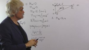 Механика Лекция 9 часть 2 Статика Примеры Момент сил относительно оси