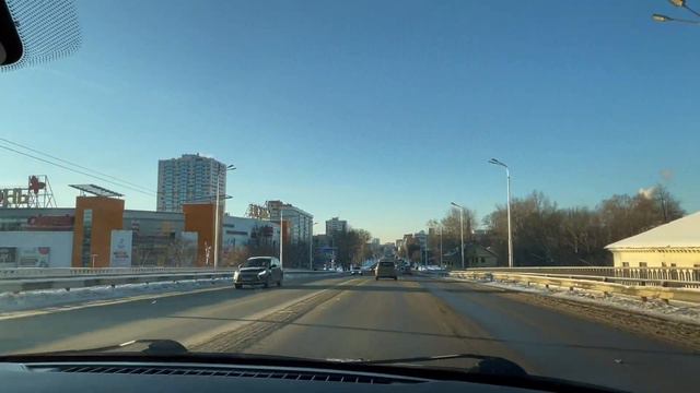 Уфа. Одна прямая Дорога три улицы, зима 2022. One straight Road three streets, winter 2022 смотреть онлайн