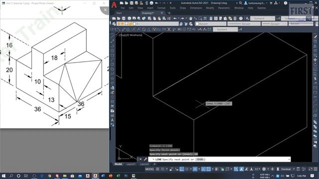05. AutoCAD 2021 { Complete Isometric Tutorial With 8 Dwgs } смотреть онлайн
