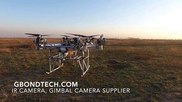 UAV Gimbal cameras from Gbond Tech смотреть онлайн