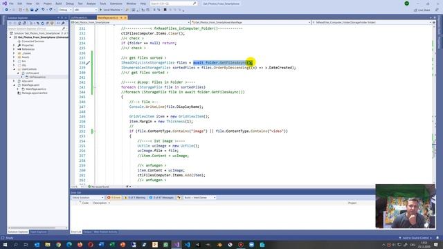 ? How to Order Files From Folder. GetFilesAsync OrderByDescending смотреть онлайн