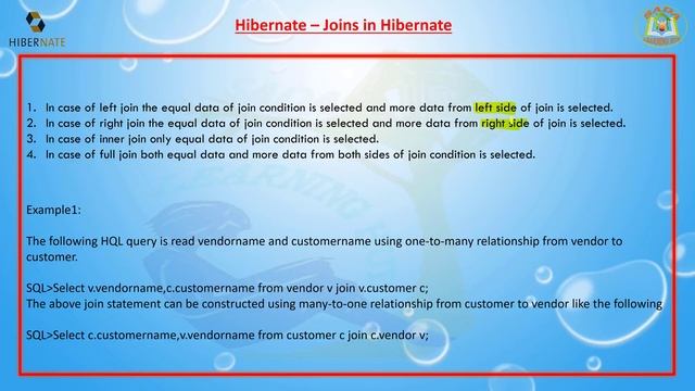 Lesson - 66 : Hibernate - Joins in hibernate смотреть онлайн