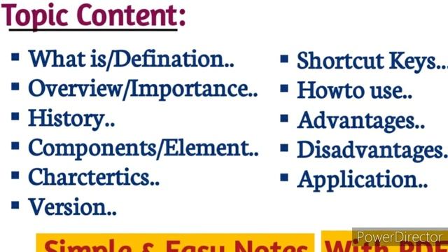 Microsoft:Office,Window,Word,Powerpoint,Excel,Access|Complete & Simple Notes|With PDF|@CompBookArad смотреть онлайн