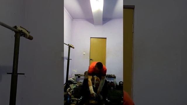 ШВУНГ, ДВОЙНОЙ ГИРИ: 24кг.+16кг.=40кг.(первая попытка) смотреть онлайн