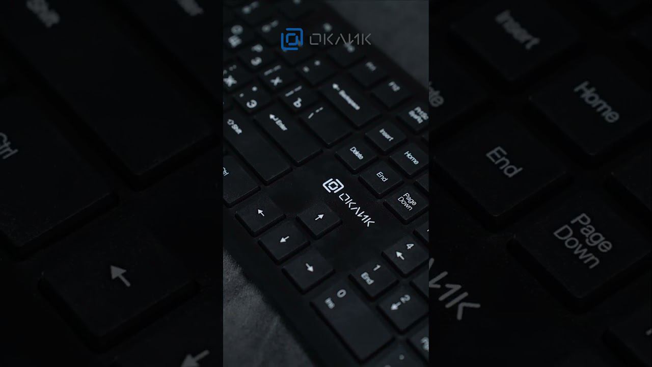 1091253 Keyboard + mouse Оклик 240M kb black mou black USB cordless slim Multimedia 1091253 1 смотреть онлайн