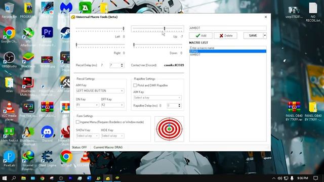 AUTO DRAG AIMBOT FREE FIRE ✅ UNIVERSAL MACRO TOOL ✅SETTINGS NO RECOIL NO/BAN 100%?بانل هيد شوت حلا смотреть онлайн
