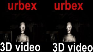 URBEX 3D video SBS VR box google cardboard