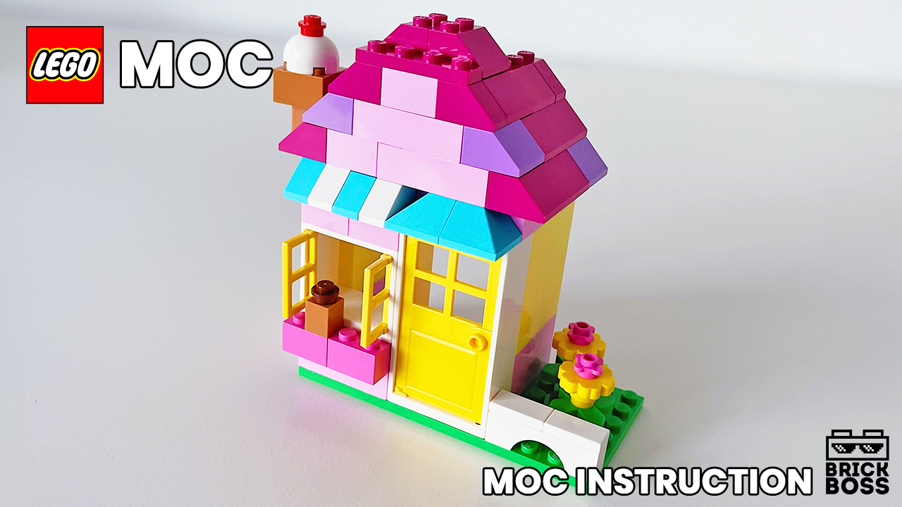 Как собрать Лего Домик из LEGO Classic / Инструкция по сборке самоделки / Лего Идеи смотреть онлайн